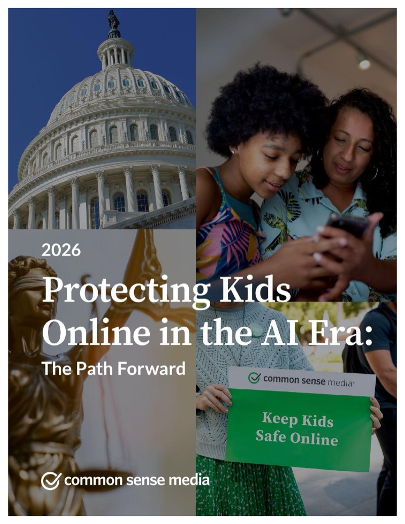 Common Sense Media 2026 report — Protecting Kids Online in the AI Era